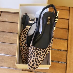 MICHAEL Michael Kors Brown and Black Heels